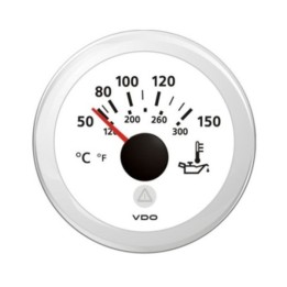 VDO Temperature Gauge - Viewline 52mm 12V/24V 50°C - 150°C Oil
