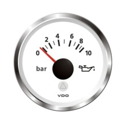 VDO Pressure Gauge - Viewline 52mm 10 Bar Brake Pressure 12V/24V