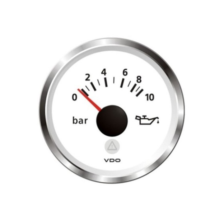 VDO A2C59514195 Pressure Gauge - Viewline 52mm 10 Bar Brake Pressure 12V/24V