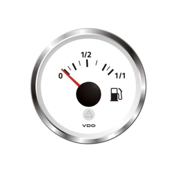 VDO A2C59514185 Fuel Level Gauge - Viewline 52mm 12V/24V 3-180 Ohm Sender