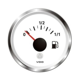 VDO Fuel Level Gauge - Viewline 52mm 12V/24V 90-3 Ohm Sender