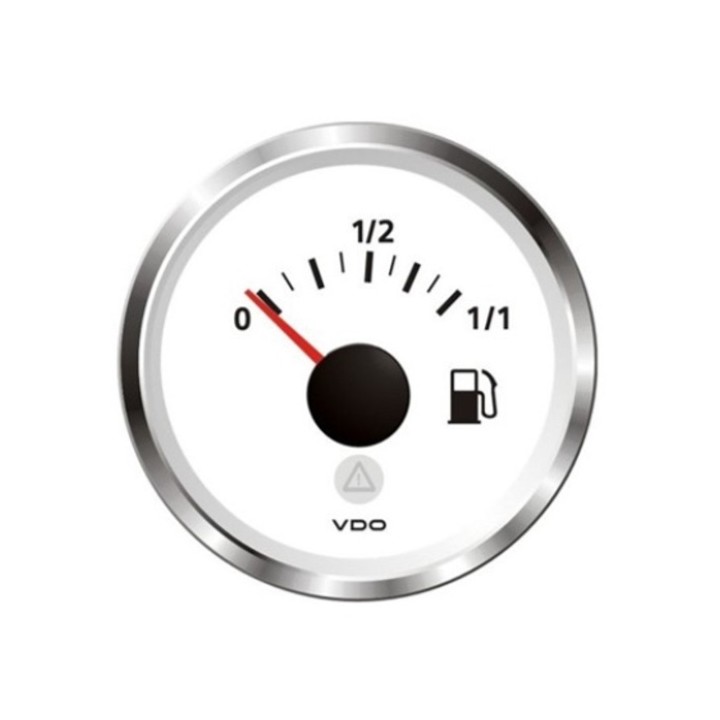 VDO A2C59514183 Fuel Level Gauge - Viewline 52mm 12V/24V 90-3 Ohm Sender