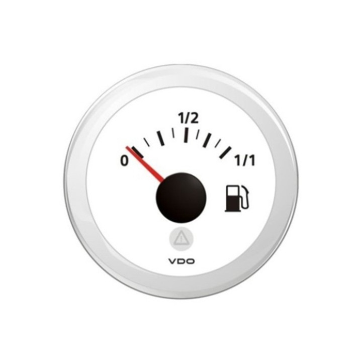 VDO A2C59514182 Fuel Level Gauge - Viewline 52mm 12V/24V 90-3 Ohm Sender
