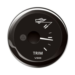 VDO Trim Gauge - Viewline 52mm 12V/24V 40° Bravo