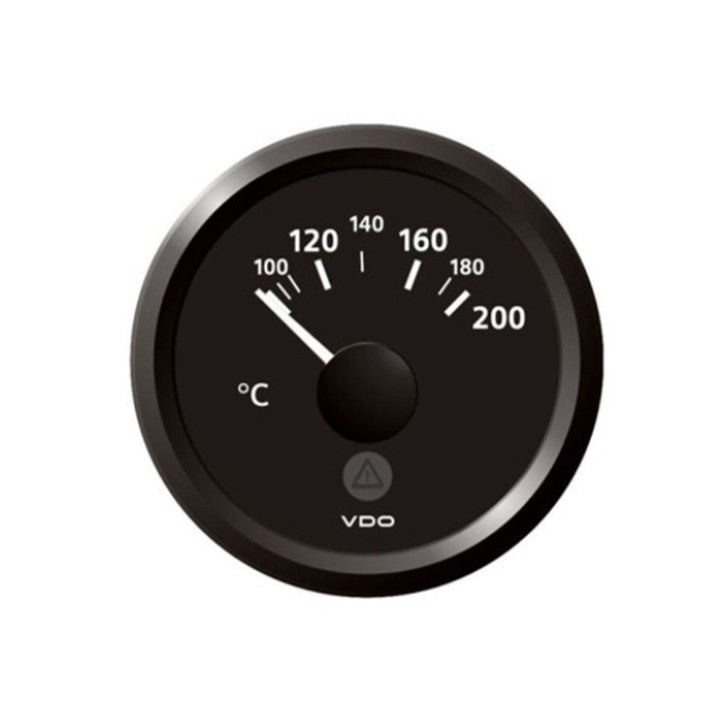 VDO A2C59514156 Temperature Gauge - Viewline 52mm 12V/24V 60°C - 200°C Cylinder Head