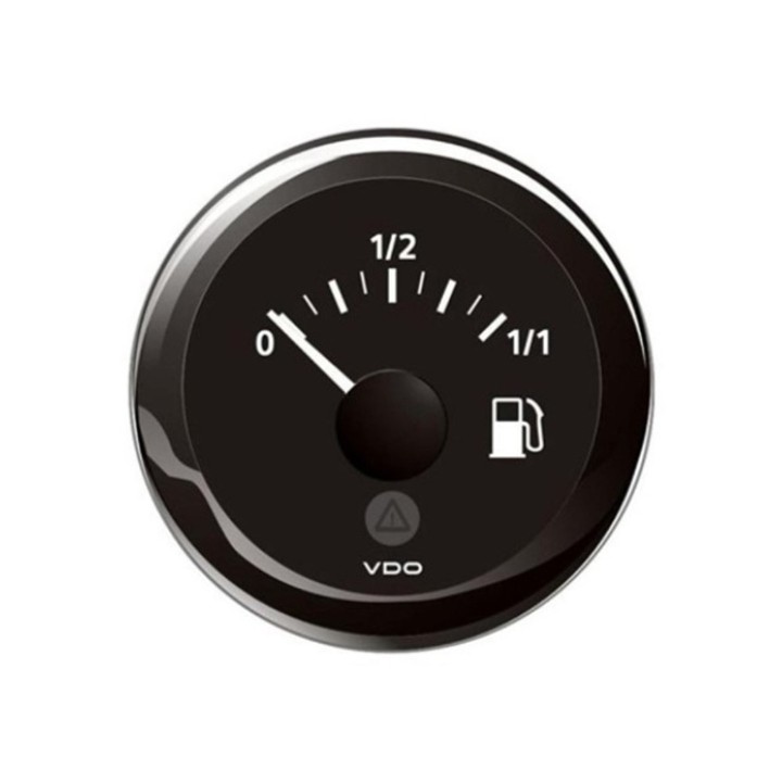VDO A2C59514082 Fuel Level Gauge - Viewline 52mm 12V/24V 3-180 Ohm Sender