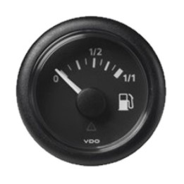 VDO Fuel Level Gauge - Viewline 52mm 12V/24V 90-3 Ohm Sender