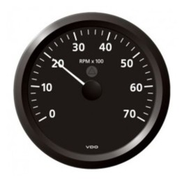 VDO Tachometer - Viewline 110mm 7000 Rpm 12V/24V