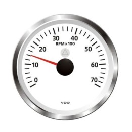 VDO Tachometer - Viewline 85mm 7000 Rpm 12V/24V