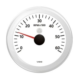VDO Tachometer - Viewline 85mm 6000 Rpm 12V/24V