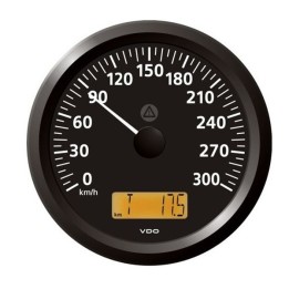 VDO Speedometer - Viewline 110mm 300 KM/h 12V/24V