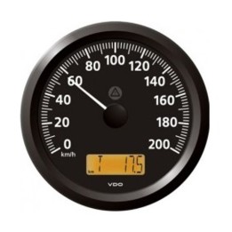 VDO Speedometer - Viewline 110mm 200 KM/h 12V/24V