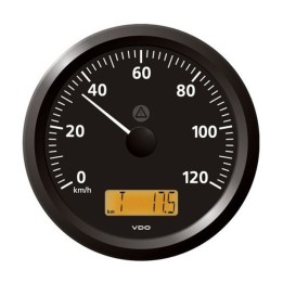 VDO Speedometer - Viewline 110mm 120 KM/h 12V/24V