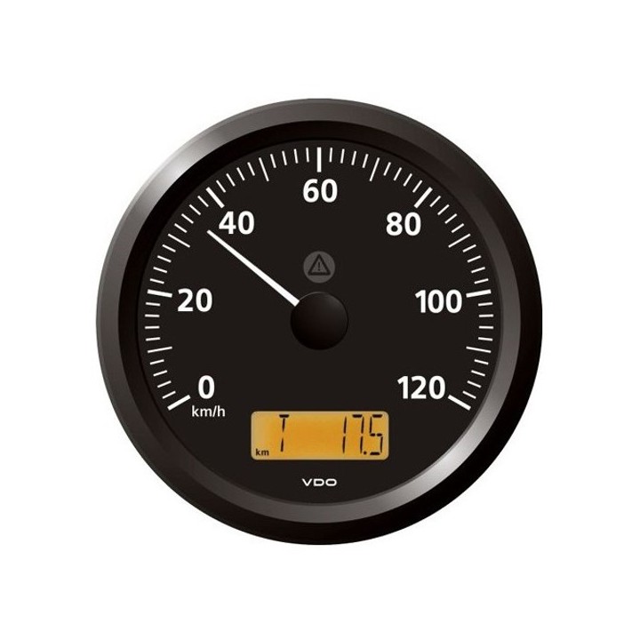 VDO A2C59512422 Speedometer - Viewline 110mm 120 KM/h 12V/24V
