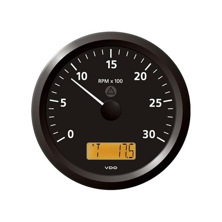 VDO A2C59512413 Tachourmeter - Viewline 110mm 3000 Rpm 12V/24V