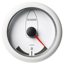 VDO Rudder Angle Gauge - Viewline 85mm +45° Stb 12V/24V