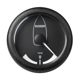 VDO Rudder Angle Gauge - Viewline 85mm +45° Stb 12V/24V