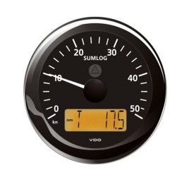 VDO Sumlog Gauge - Viewline 85mm 50 Kn 12V/24V