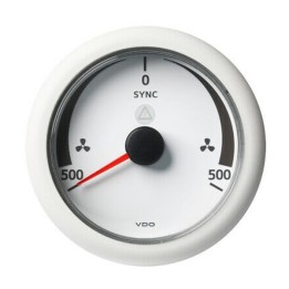 VDO Syncronizer Gauge - Viewline 85mm +500 Rpm 12V/24V