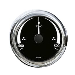 VDO Syncronizer Gauge - Viewline 85mm +500 Rpm 12V/24V