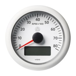 VDO Tachourmeter - Viewline 85mm 8000 Rpm 12V/24V