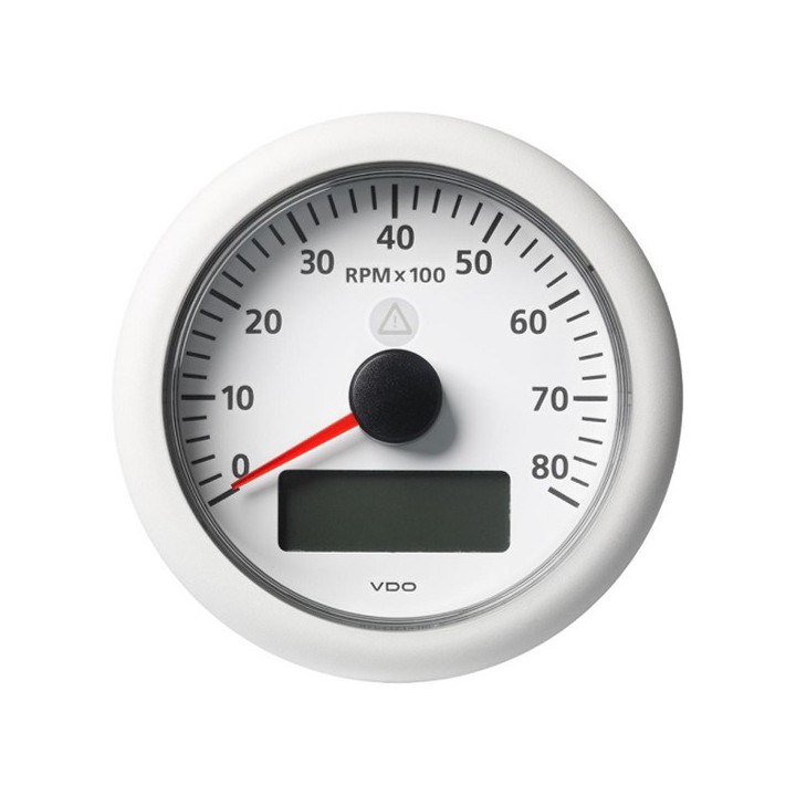 VDO A2C59512401 Tachourmeter - Viewline 85mm 8000 Rpm 12V/24V