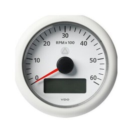 VDO Tachourmeter - Viewline 85mm 6000 Rpm 12V/24V