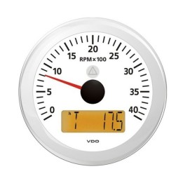 VDO Tachourmeter - Viewline 85mm 4000 Rpm 12V/24V