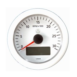 VDO Tachourmeter - Viewline 85mm 3000 Rpm 12V/24V