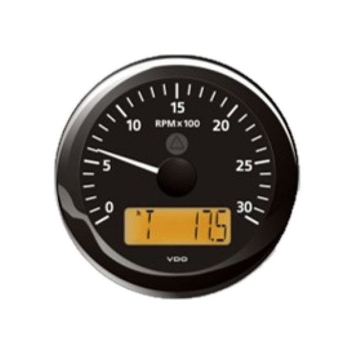 VDO A2C59512390 Tachourmeter - Viewline 85mm 3000 Rpm 12V/24V