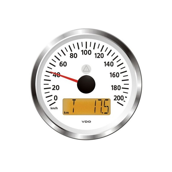 VDO A2C59512382 Speedometer - Viewline 85mm 200 KM/h 12V/24V