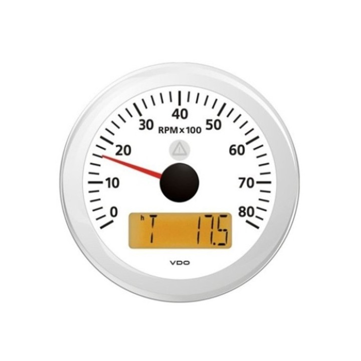 VDO A2C59512380 Speedometer - Viewline 85mm 80 KM/h 12V/24V