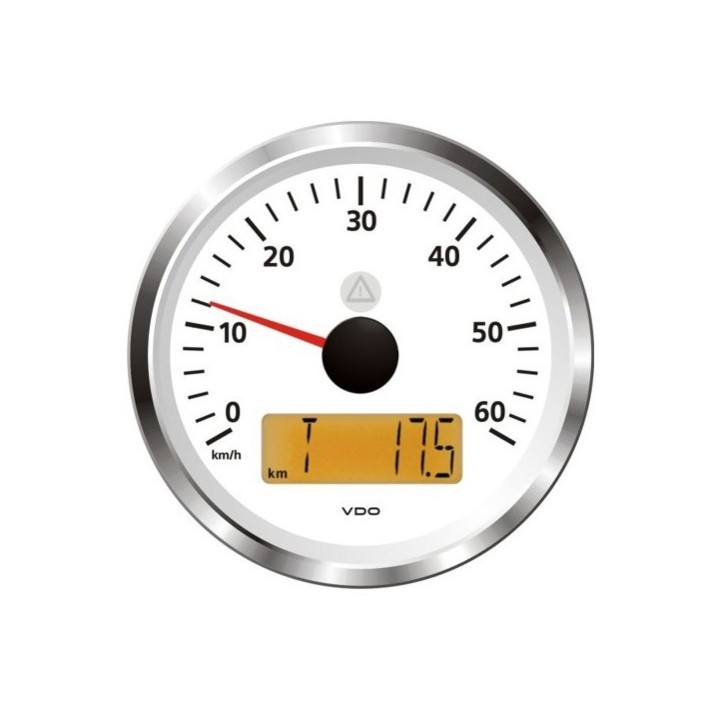 VDO A2C59512379 Speedometer - Viewline 85mm 60 KM/h 12V/24V