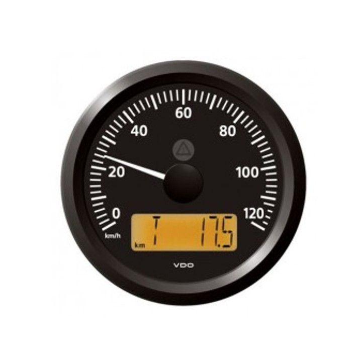 VDO A2C59512369 Speedometer - Viewline 85mm 120 KM/h 12V/24V