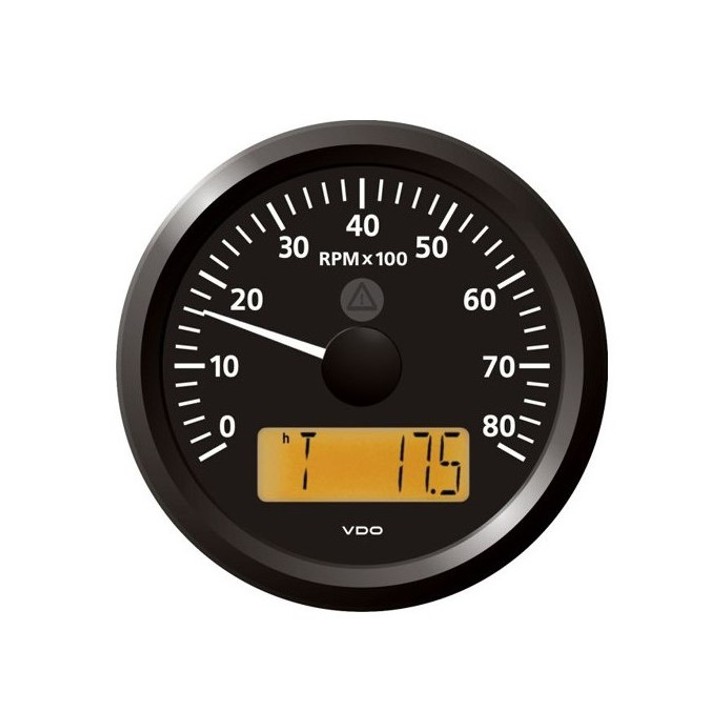 VDO A2C59512357 Tachourmeter - Viewline 85mm 8000 Rpm 12V/24V