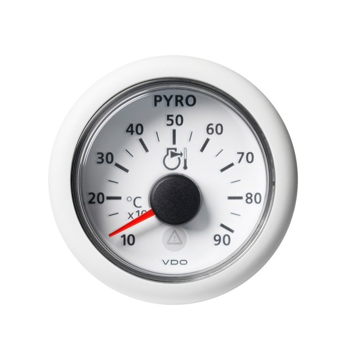 VDO A2C59512333 Pyrometer Gauge - Viewline 52mm 12V/24V 100°C - 900°C Manifold Temperature