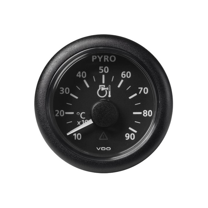 VDO A2C59512332 Pyrometer Gauge - Viewline 52mm 12V/24V 100°C - 900°C Manifold Temperature
