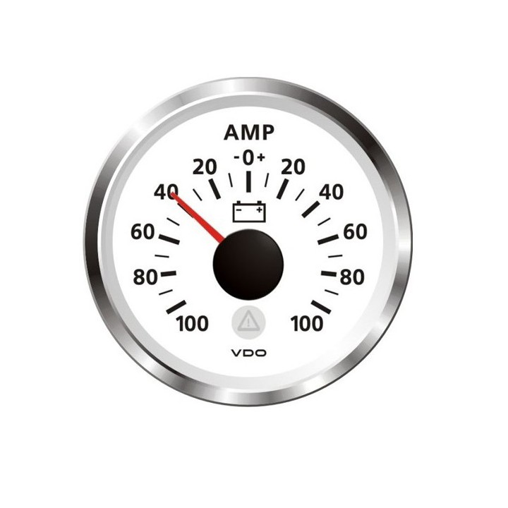 VDO A2C59512312 Ammeter - Viewline 52mm 100A 12V/24V