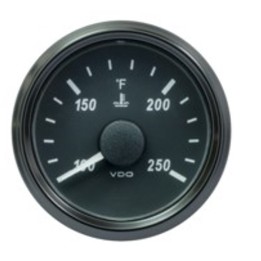 VDO Temperature Gauge - SingleViu 52mm 12V/24V 40°C - 120°C Coolant