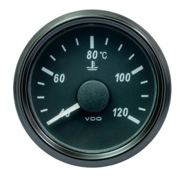 VDO Temperature Gauge - SingleViu 52mm 12V/24V 40°C - 120°C Coolant