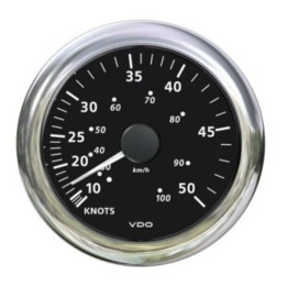 VDO Speedometer Pitot - Viewline 85mm 50 Kn 12V