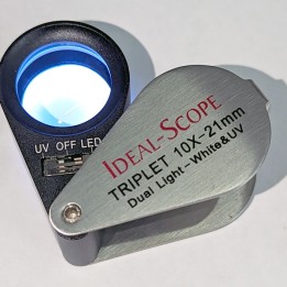UV Equip MAG024 Magnifying Jeweller Loupe 21mm 10x UV/W