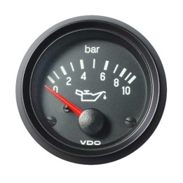 VDO Pressure Gauge - Cockpit International 52mm 10 Bar Oil Pressure 24V