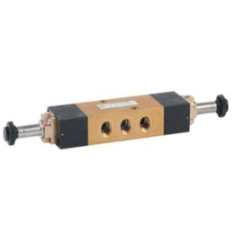 Pneumax 514/N.52.0.0.M2 Namur Solenoid Valve Series 500 - 1/4 Inch 5/2 Sol Spring +