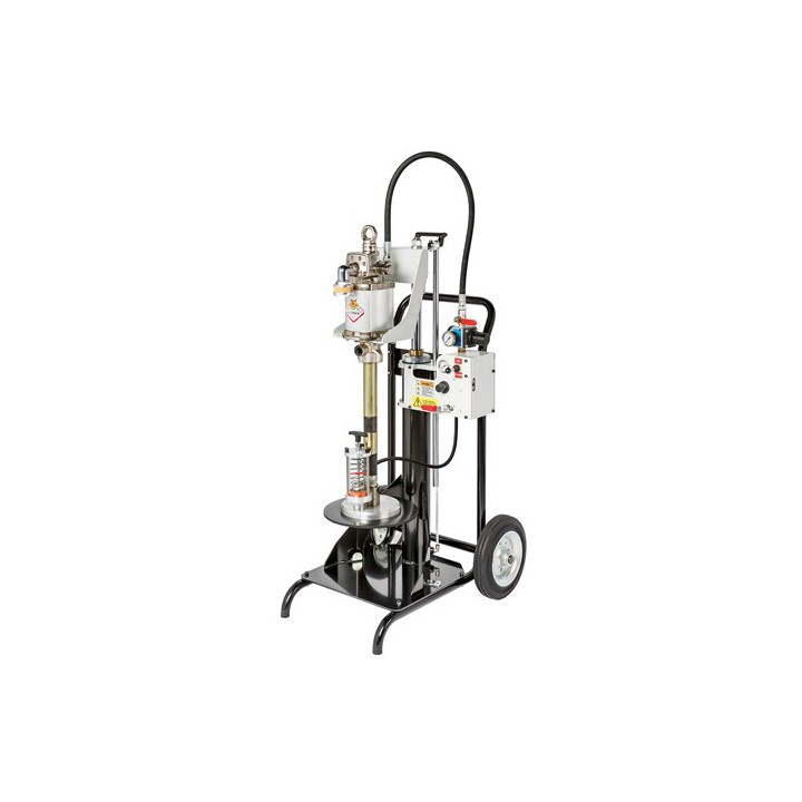 Raasm 22/12751P1NA Single Column Ram Hoist For 18 ÷ 30 Kg Drums With Trolley With 115Fmp/751, P/N 11/34 & Visible Air