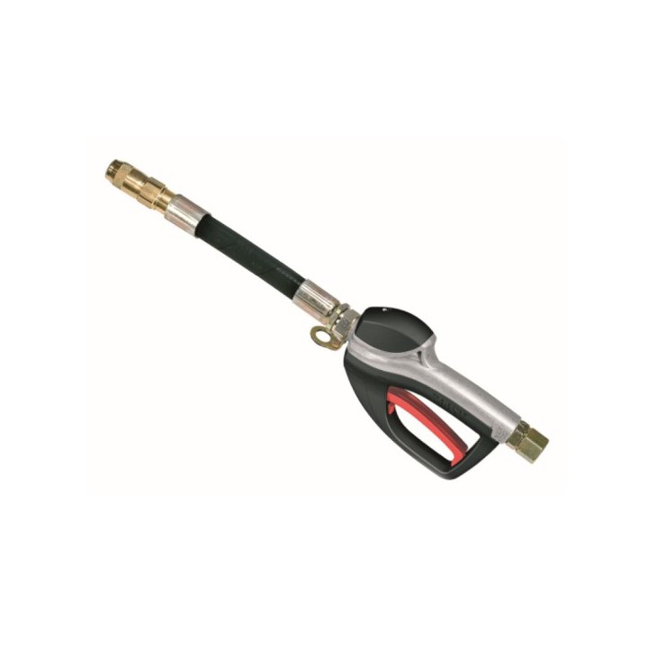 Raasm 37776 Oil Gun In Aluminum S. 3/4" 70Ap With Lever Locking Button & Flexible Terminal