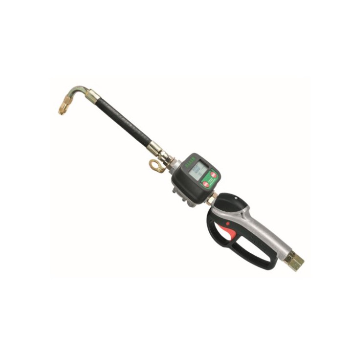 Raasm 37758 Oil Gun In Alluminium S. 1/2" 40Al With Digital Meter P/N 37780 & Flexible Terminal