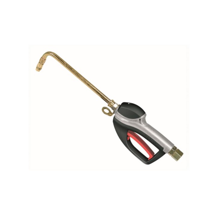 Raasm 37752 Oil Gun In Aluminum S. 1/2" 65Ap With Lever Locking Button & Rigid Terminal