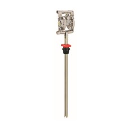 Raasm 33500 Diaphragm Pump Series 3/4" In Aluminum With Membrane In Nbr & Suction Tube For Drums 180 ÷ 220 Kg