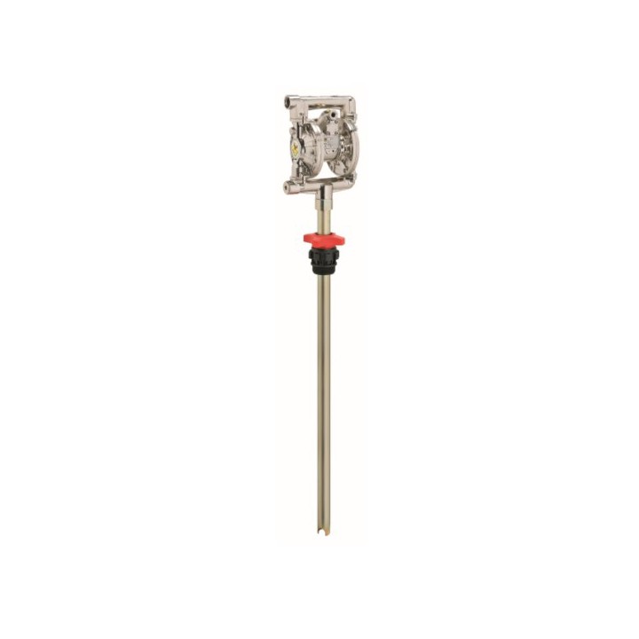 Raasm 33500 Diaphragm Pump Series 3/4" In Aluminum With Membrane In Nbr & Suction Tube For Drums 180 ÷ 220 Kg